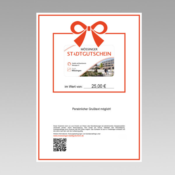 MÖSSINGER STADTGUTSCHEIN Download